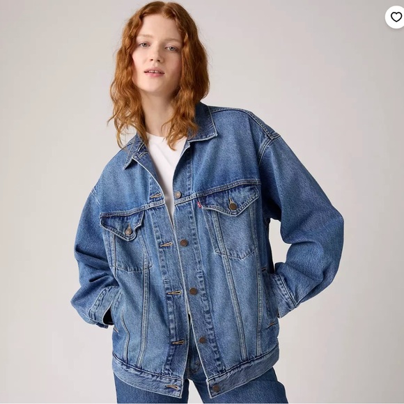 Levi's Baggy Denim Trucker Jacket - Picture 3 of 4
